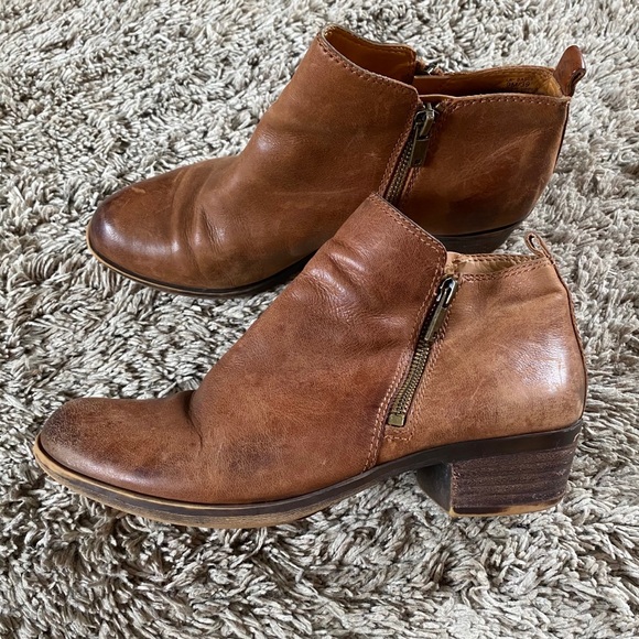 Lucky Brand Brown Basel Bootie - Picture 2 of 14